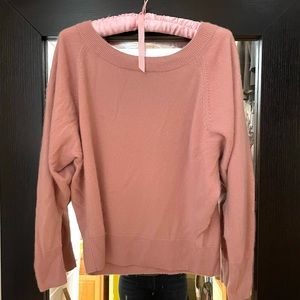 Victoria’s Secret Boatneck Cashmere Sweater. Size xs